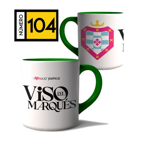 Taza Arraigo Escudo Viso Del Marques.