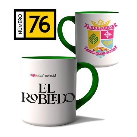 Taza Arraigo Escudo El Robledo.