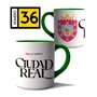 Taza Arraigo Escudo Ciudad Real.