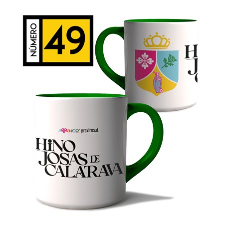 Taza Arraigo Escudo Hinojosas De Calatrava.