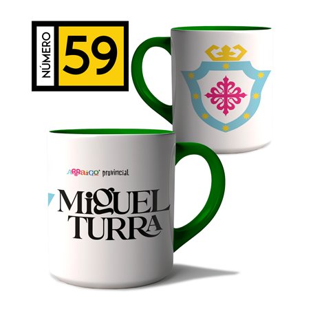 Taza Arraigo Escudo Miguelturra.