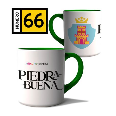 Taza Arraigo Escudo Piedrabuena.