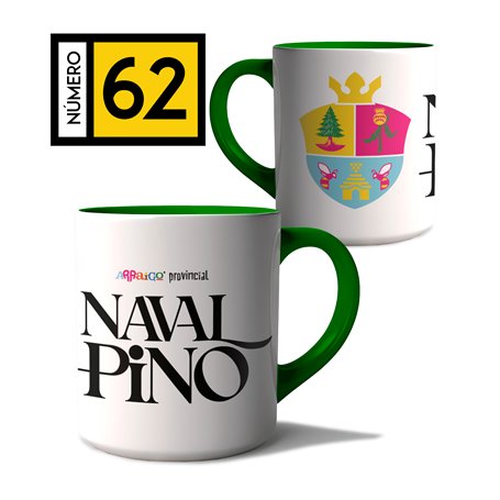 Taza Arraigo Escudo Navalpino.