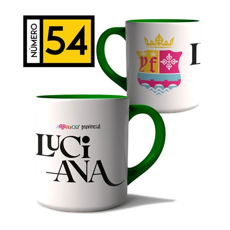 Taza Arraigo Escudo Luciana.