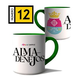 Taza Arraigo Escudo Almadenejos.