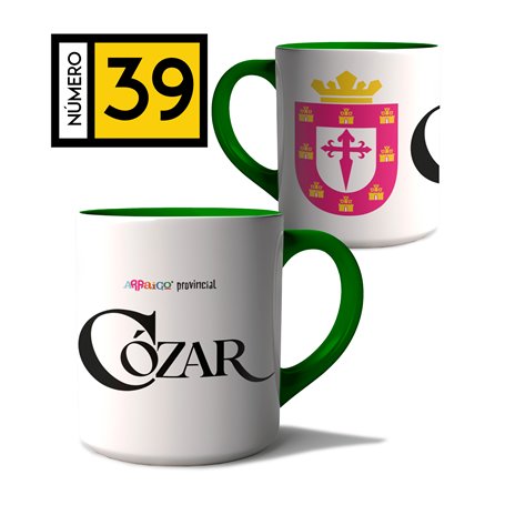 Taza Arraigo Escudo Cozar.