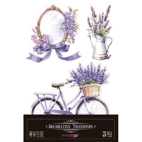 Decorative transfers "Lavender I" 20x30cm