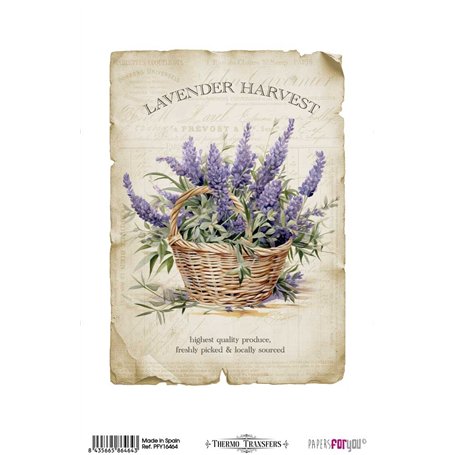 Thermo Transfers 20x30cm (Lavender I)