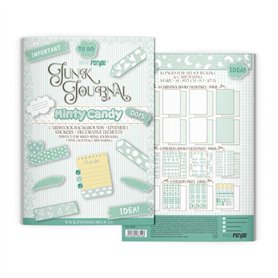 Junk Journal Básico Minty A4 