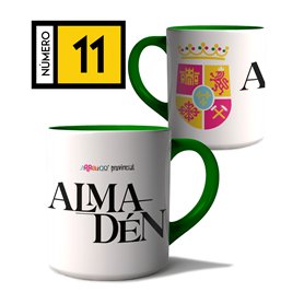 Taza Arraigo Escudo Almaden.