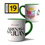Taza Arraigo Escudo Arenas De San Juan.
