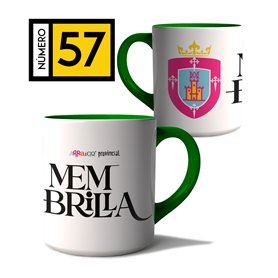 Taza Arraigo Escudo Membrilla.