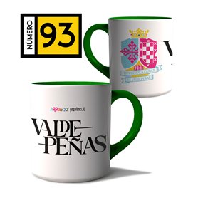 Taza Arraigo Escudo Valdepeñas.