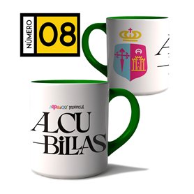 Taza Arraigo Escudo Alcubillas.
