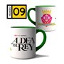 Taza Arraigo Escudo Aldea Del Rey.