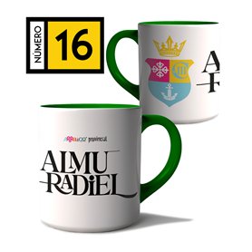 Taza Arraigo Escudo Almuradiel.