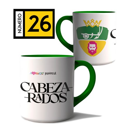 Taza Arraigo Escudo Cabezarados.
