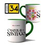 Taza Arraigo Escudo Castelar De Santiago.