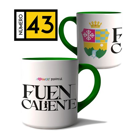 Taza Arraigo Escudo Fuencaliente.