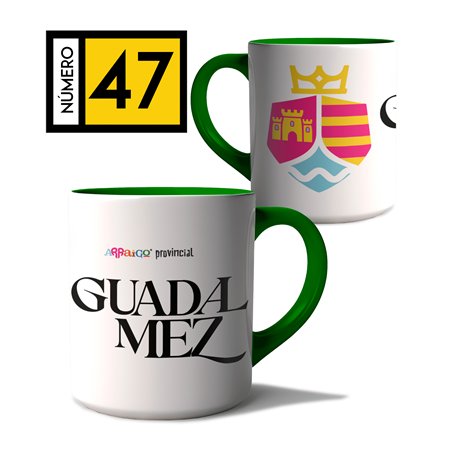 Taza Arraigo Escudo Guadalmez.
