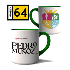Taza Arraigo Escudo Pedro Muñoz.