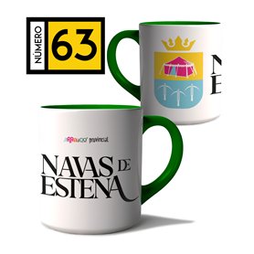 Taza Arraigo Escudo Navas De Estena.