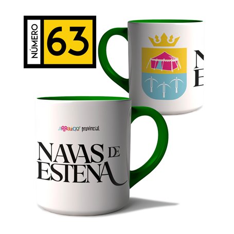 Taza Arraigo Escudo Navas De Estena.