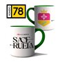 Taza Arraigo Escudo Saceruela.