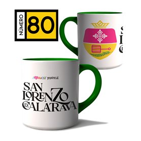 Taza Arraigo Escudo San Lorenzo De Calatrava.