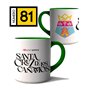Taza Arraigo Escudo Santa Cruz de Los Cañamos.