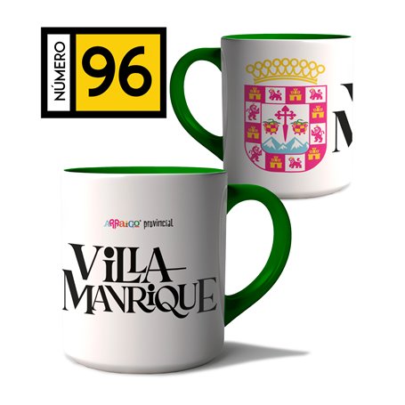 Taza Arraigo Escudo Villamanrique.