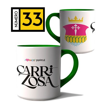 Taza Arraigo Escudo Carrizosa.