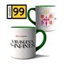Taza Arraigo Escudo Villanueva De Los Infantes.