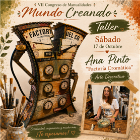Taller MUNDO CREANDO Ana Pinto 17 Octubre 2026