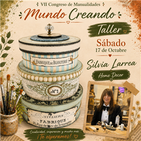 Taller MUNDO CREANDO Silvia Larrea 17 Octubre 2026