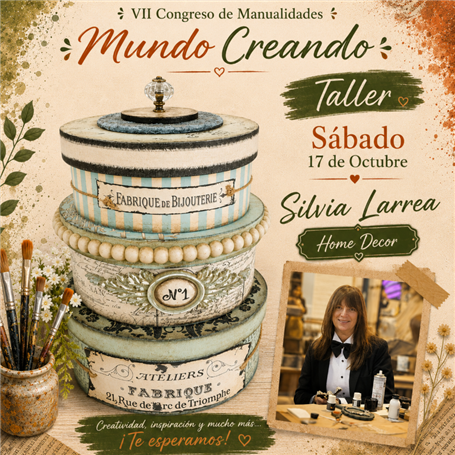 Taller MUNDO CREANDO Silvia Larrea 17 Octubre 2026