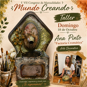 Taller MUNDO CREANDO Ana Pinto 18 Octubre 2026