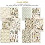 Golden Winter Ephemera Book A4 32/Pkg