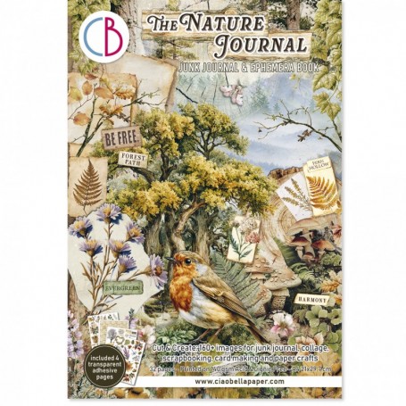 The Nature Journal Ephemera Book A4 32/Pkg