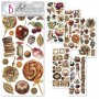 Chocolate Wanderlust Art Stickers transparent adhe