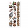 Chocolate Wanderlust Art Stickers transparent adhe