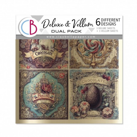 Chocolate Wanderlust Deluxe Paper & Vellum