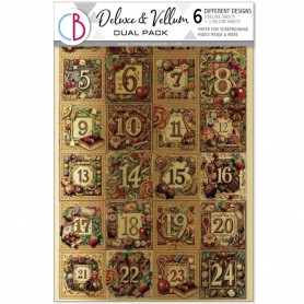 Deluxe Paper Gold & Vellum Dual Pack A4