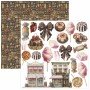 Chocolate Wanderlust Fussy Cut Pad 6"x6" 24/Pkg