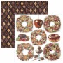 Chocolate Wanderlust Fussy Cut Pad 6"x6" 24/Pkg
