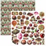 Chocolate Wanderlust Patterns Pad 12x12"