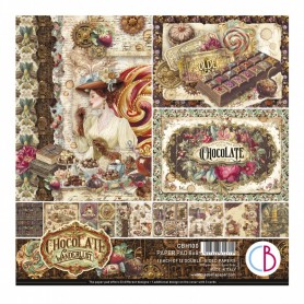 Chocolate Wanderlust  Pad 8"x8" 12/Pkg