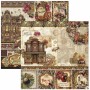 Chocolate Wanderlust  Paper Pad 12"x12" 12/Pkg