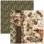 Chocolate Wanderlust  Paper Pad 12"x12" 12/Pkg