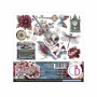 Bohemian burgundy  Fussy Cut Pad 6x6"